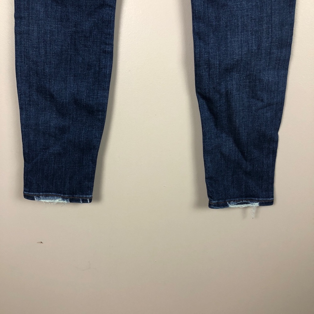 J. Crew Distressed Toothpick Skinny Jeans - Picture 4 of 6